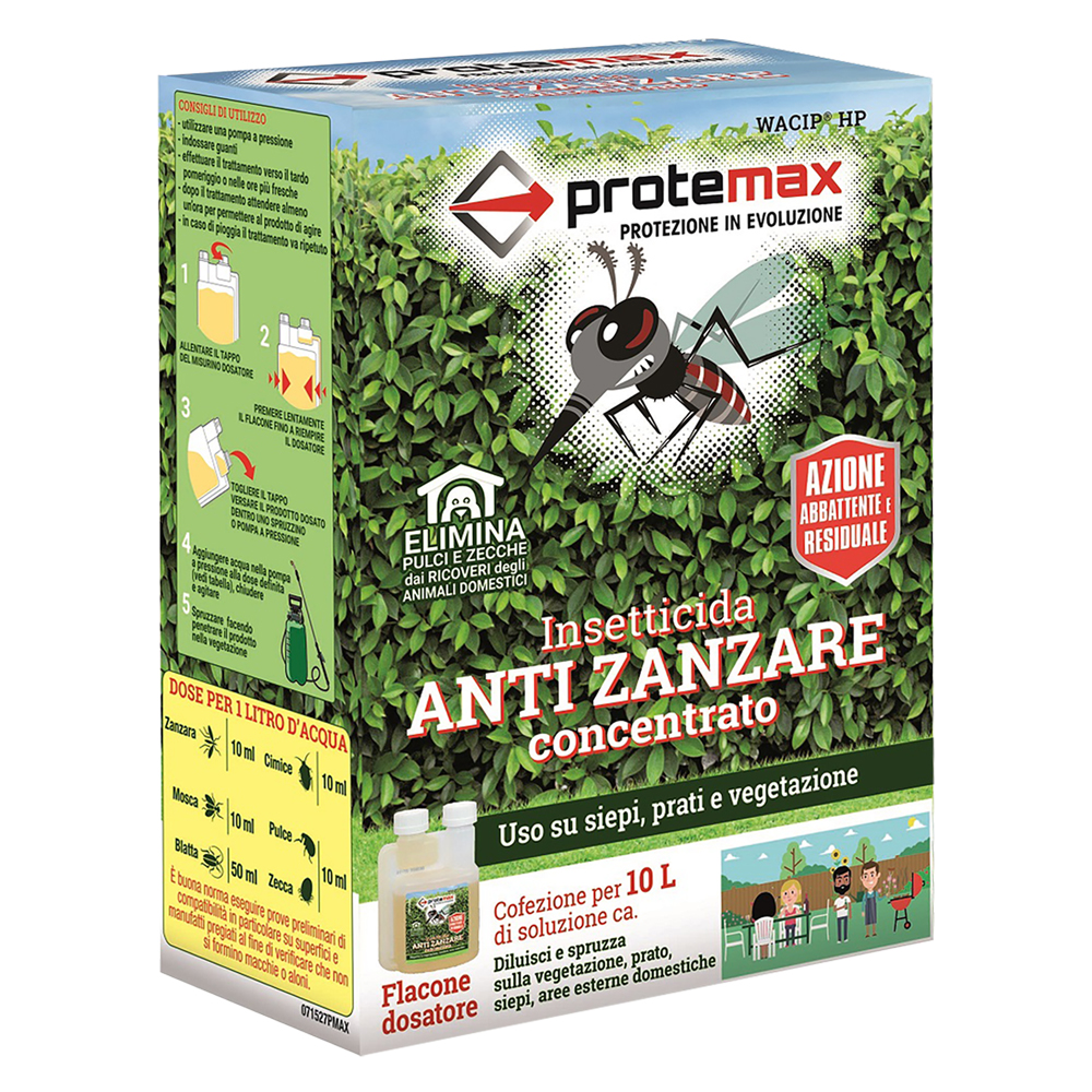 Antizanzare liquido concentrato lt 1 Protemax