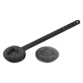 Spazzola per griglie con spugna acciaio cm. 45 Ompagrill