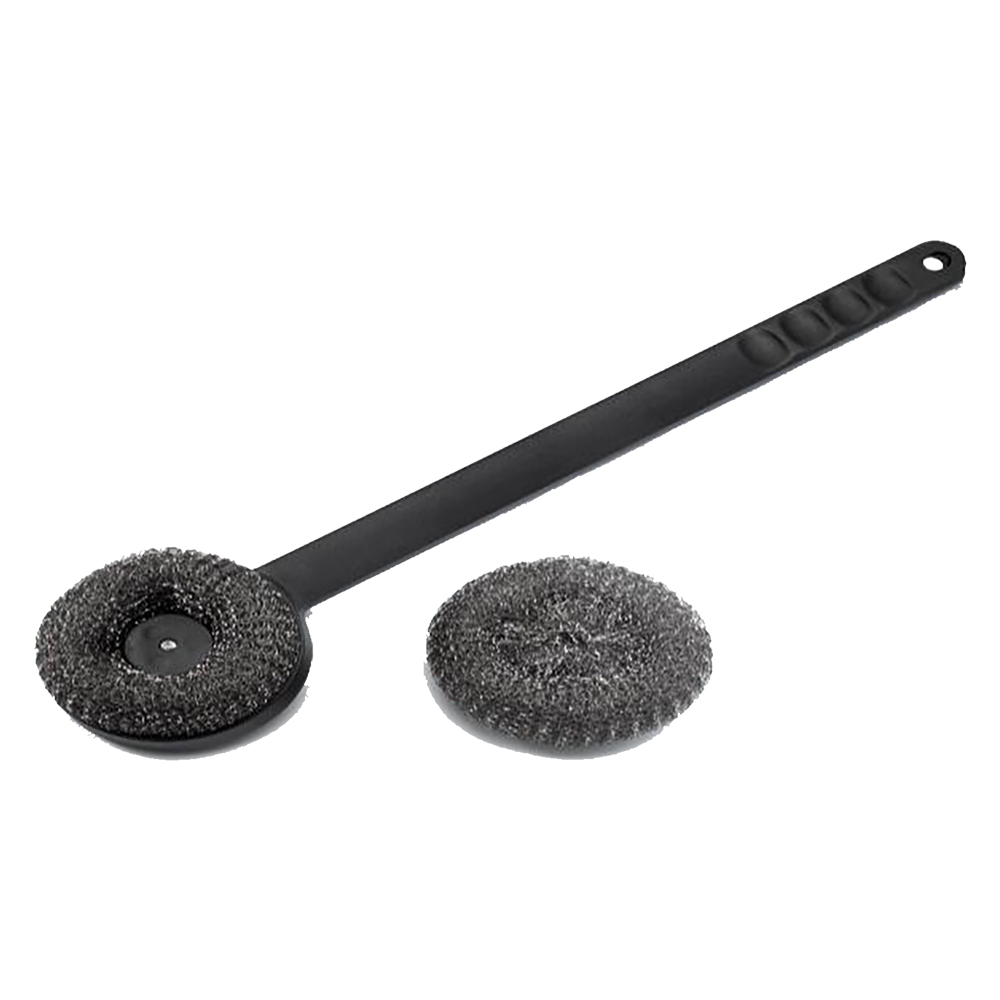 Spazzola per griglie con spugna acciaio cm. 45 Ompagrill