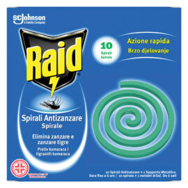 Spirali insetticide cf. 10 pz Raid