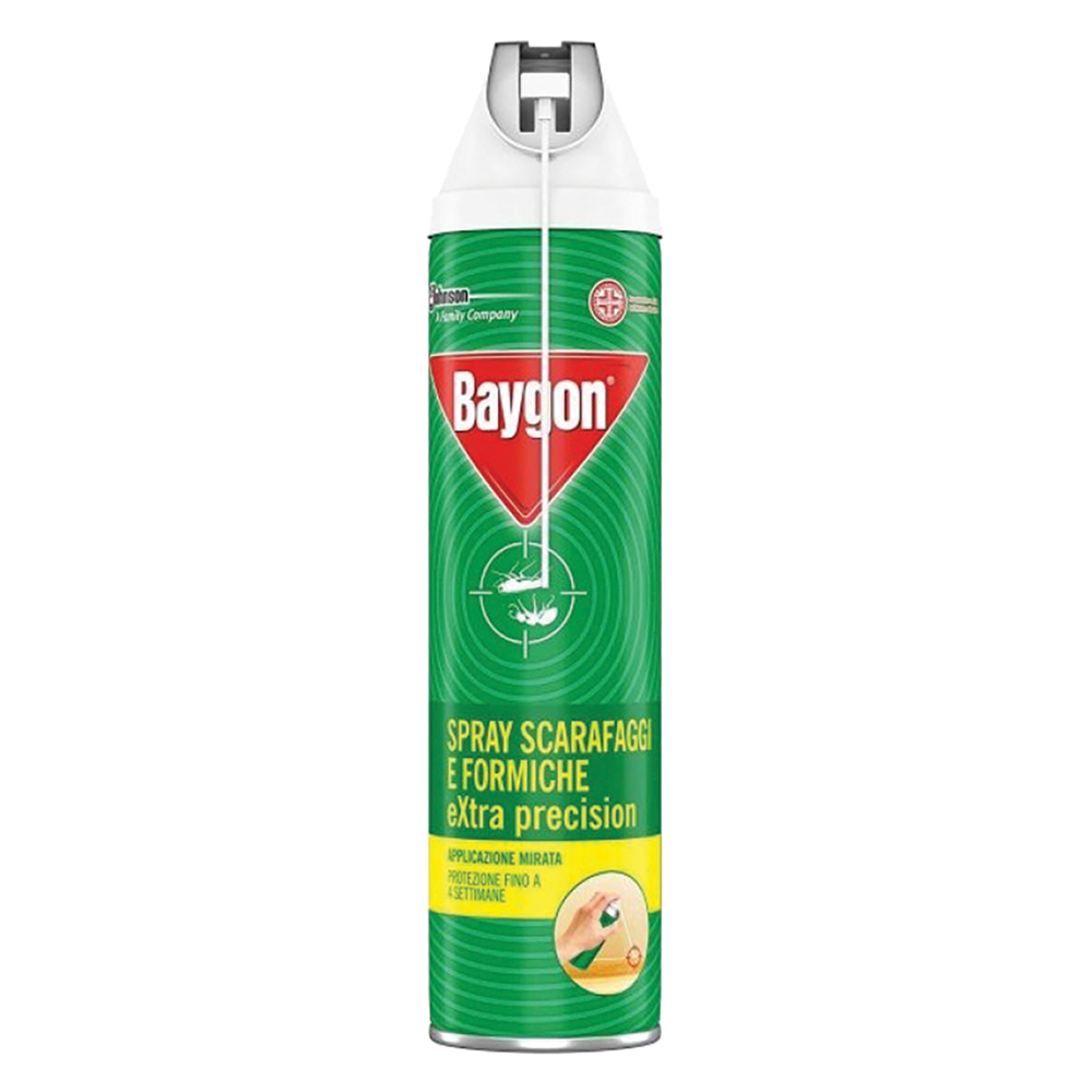Insetticida spray ‘scarafaggi e formiche ‘extra precision’ ml 400 Baygon