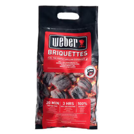 Carbone 100% naturale per grill 'briquettes' kg 8 ca. Weber