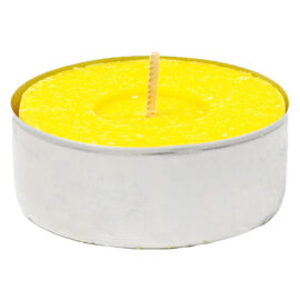 Candela con citronella 'tealight' blister da 10 pezzi - d.3,6 x h.1,7 cm Senza marca