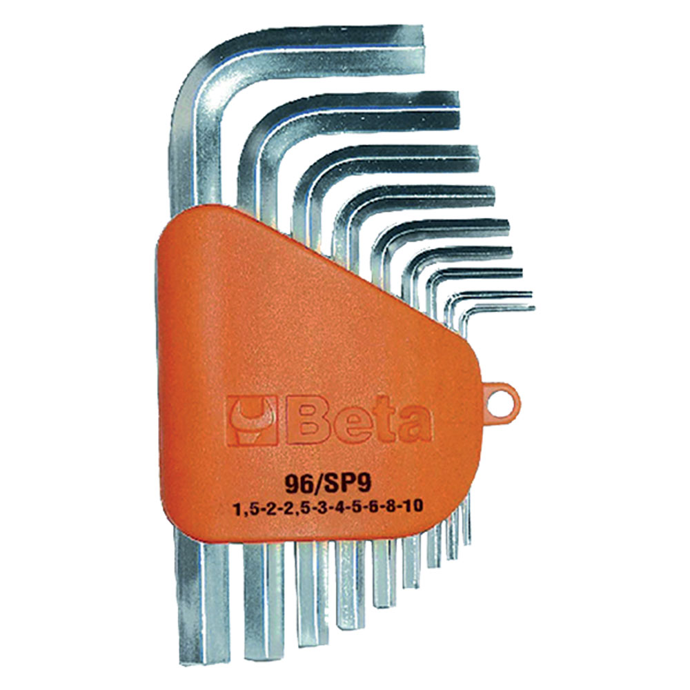 Serie chiavi esagonali 96/sc 9 pz 9 (1,5 ÷ 10) Beta