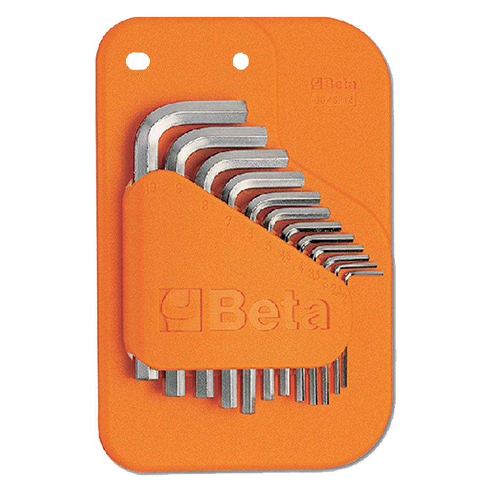 Serie chiavi esagonali 96/sc12 pz 12 (2 ÷ 10) Beta