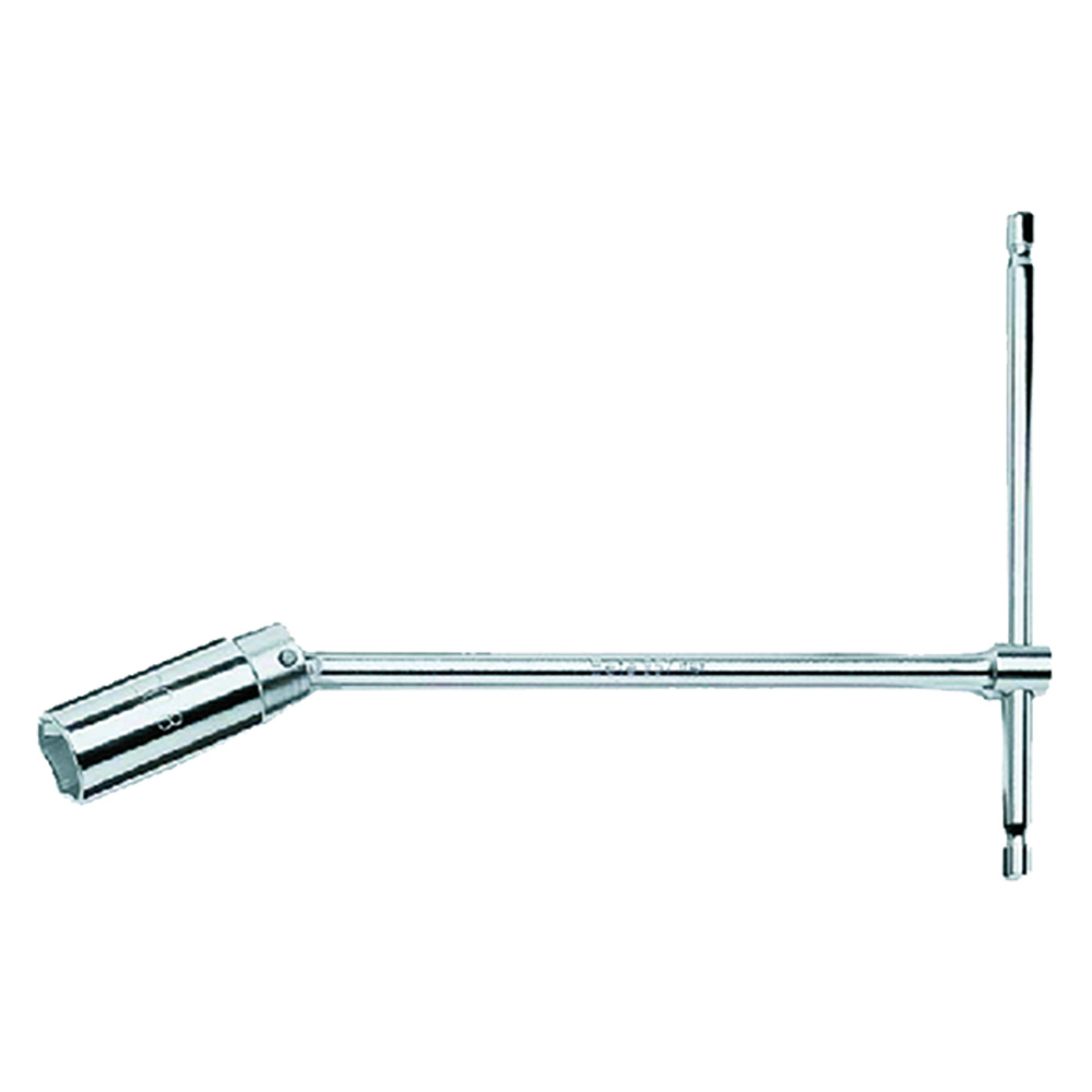 Chiave per candela a ‘t’ snodabile art. 957 mm 16-5/8 lungh. mm 275 Beta