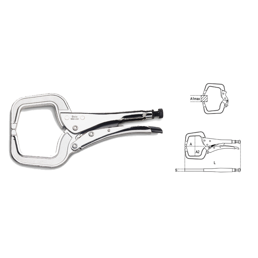 Pinza a collo di cigno. art. 1062 mm 290 Beta