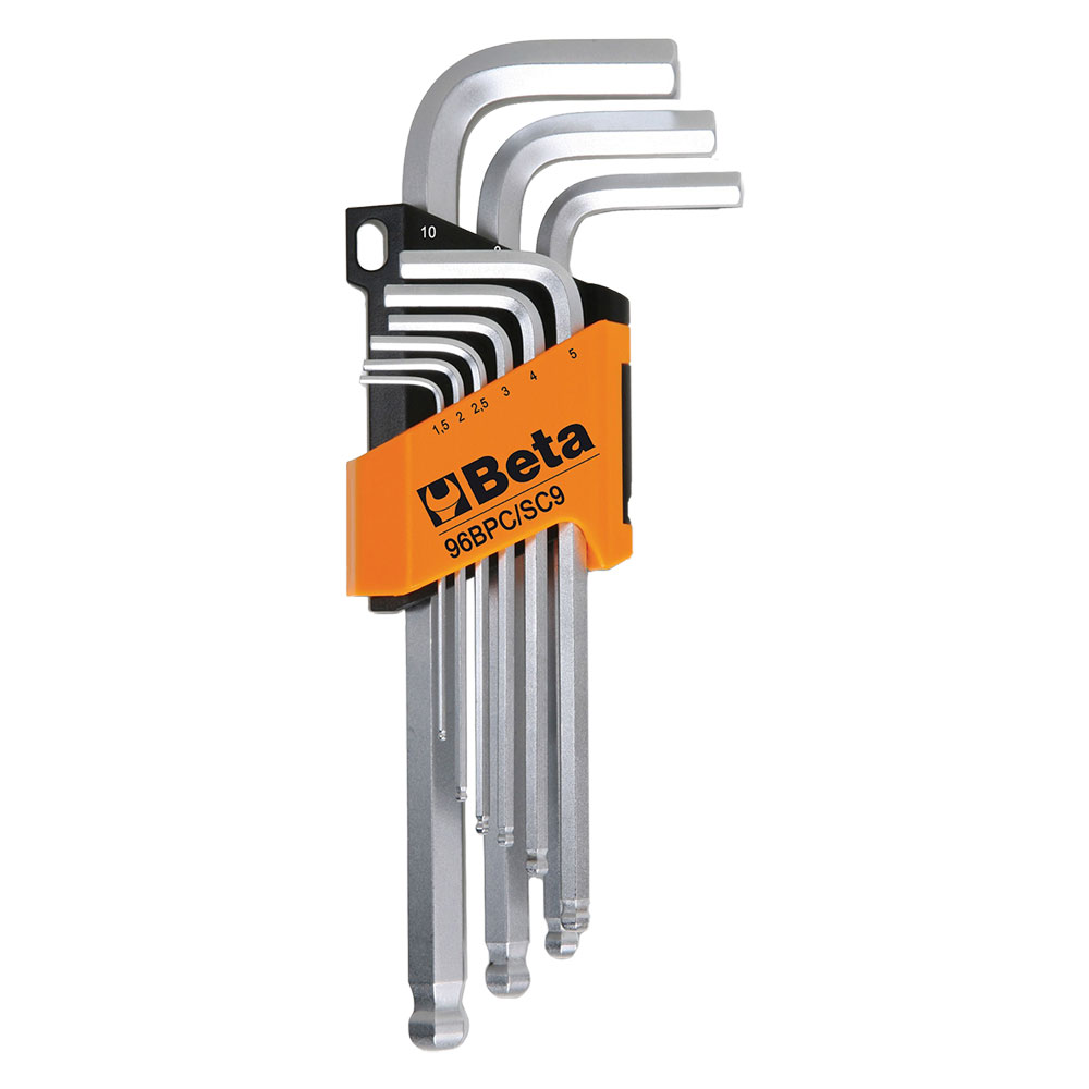 Serie chiavi esagonali 96bpc/sc9 pz 9 (1,5 ÷ 10) Beta