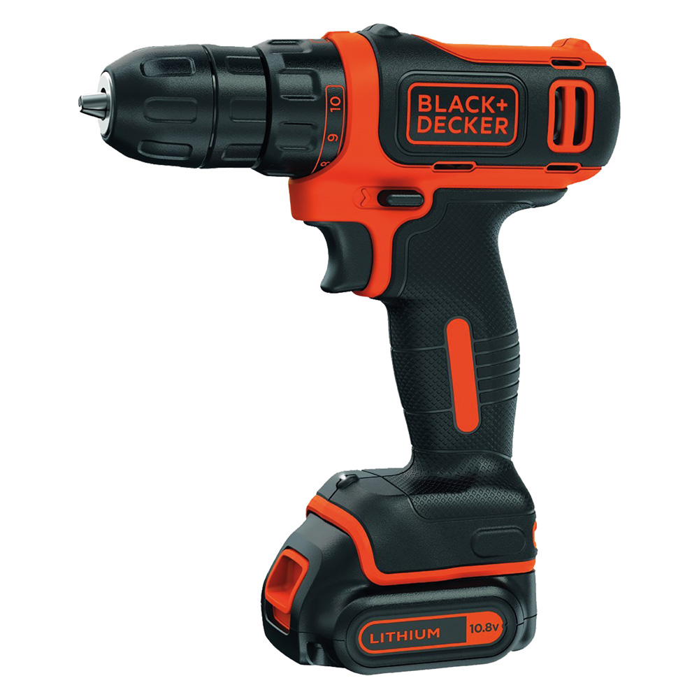 Trapano avvitatore a batteria ‘bdcdd12-qw’ 10,8v – 1,5 ah litio Black decker