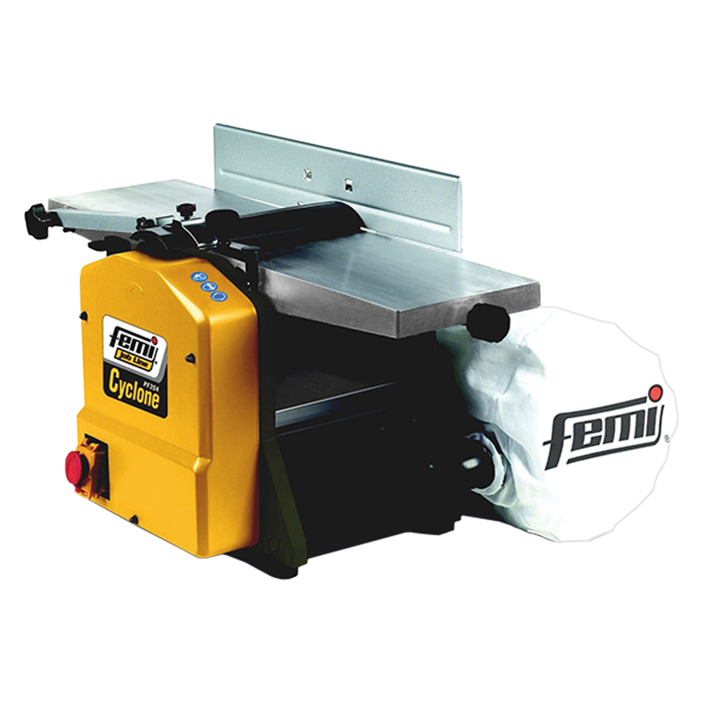 Pialla filo spessore con aspirazione ‘pf204 cyclon 1500 w Femi
