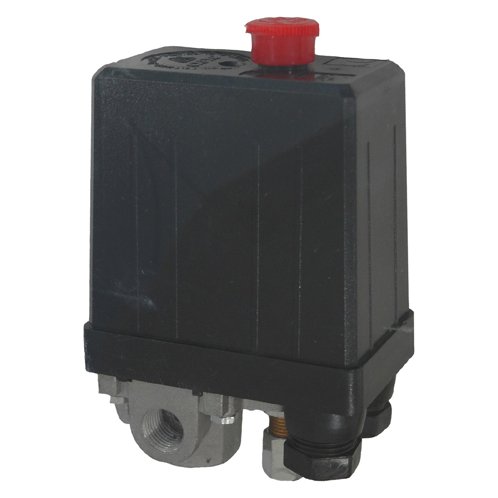 Pressostato a 4 vie per compressore lt. 6-24-50-100 Uniko