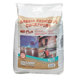 Sabbia quarzifera essiccata kg 25 c.a. Senza marca