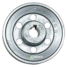 Puleggia per motore 1 gola - Ø 100 - asse 19 mm Ribimex