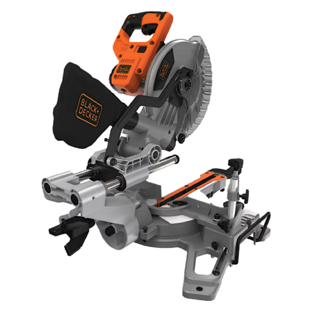 Troncatrice radiale ‘bes701-qs’ 1500 w – lama Ø 216 mm Black decker