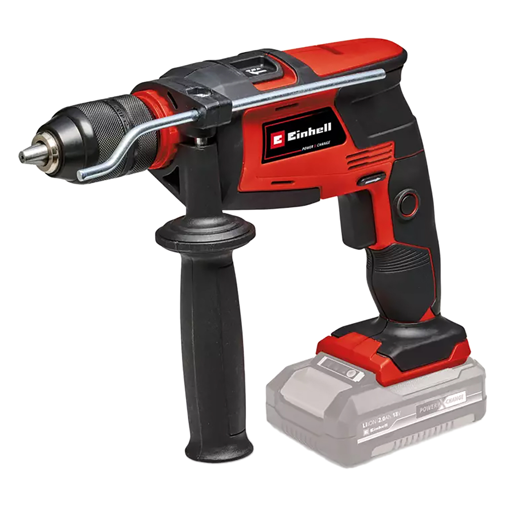 Trapano percussione a batteria ‘tc-id 18 li solo’  18v – solo corpo macchina Einhell