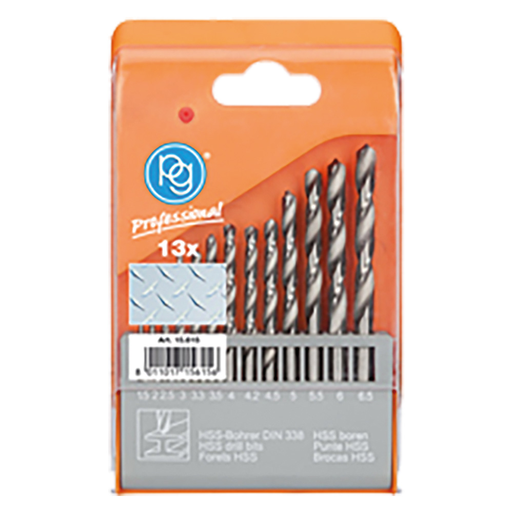 Serie punte per metallo cf. 13 pz Pg