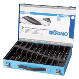 Punte per metallo hss rettificate standard cf. 150 pz Krino