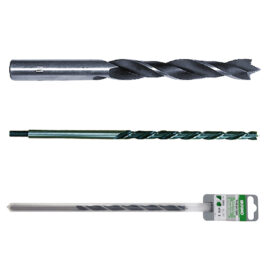 Punta elicoidale per legno serie lunga - mm 6 x 400 '05025' Krino