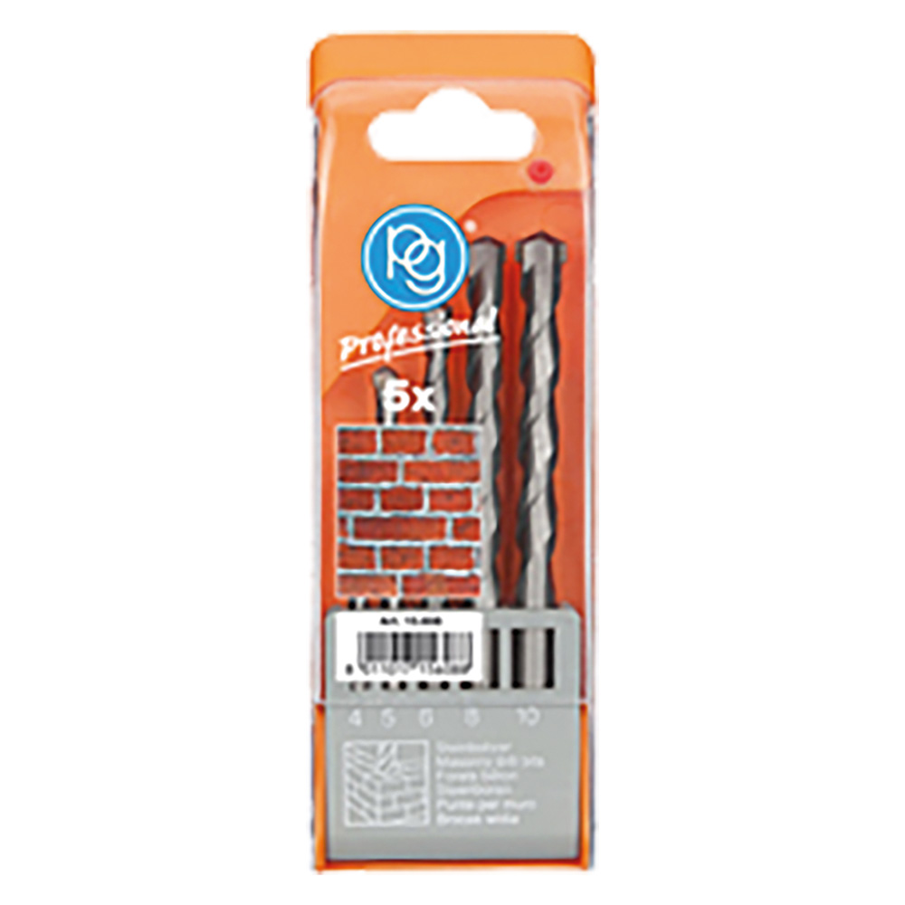 Serie punte per muro cf. 5 pz Pg