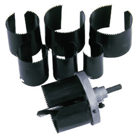 Seghe a tazza set 7 pz - mm 26>63 Toptools