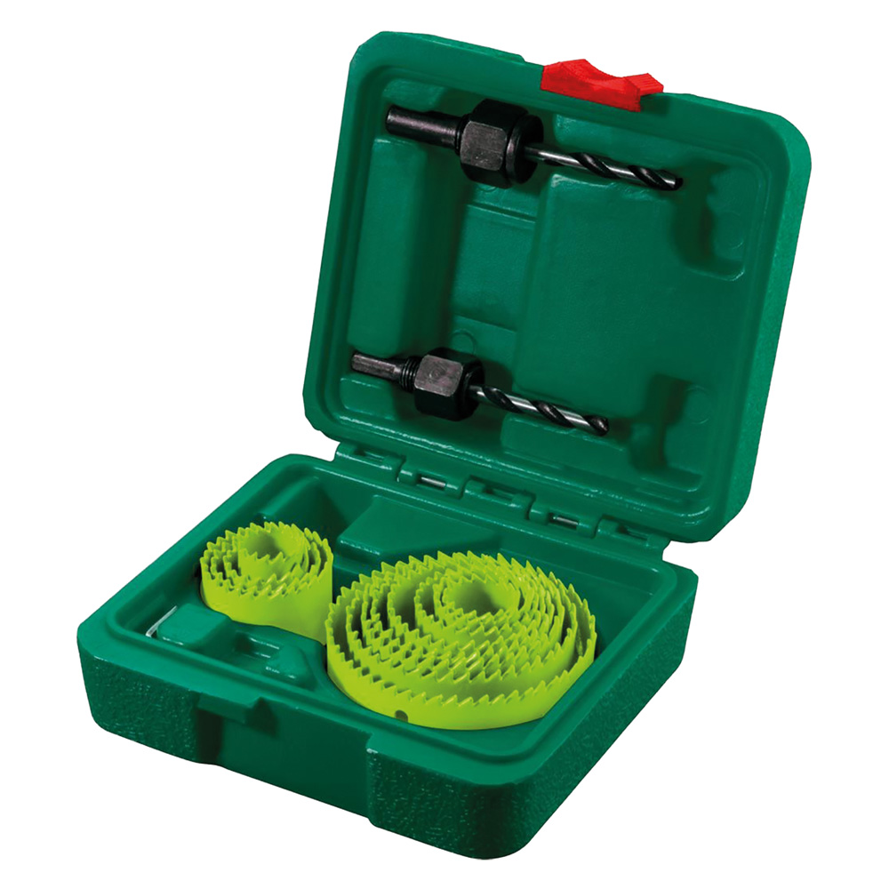 Seghe a tazza per multimateriali set 14 pz Verto