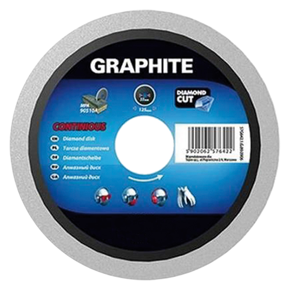 Disco diamantato ø 180 mm – foro 22 mm Graphite