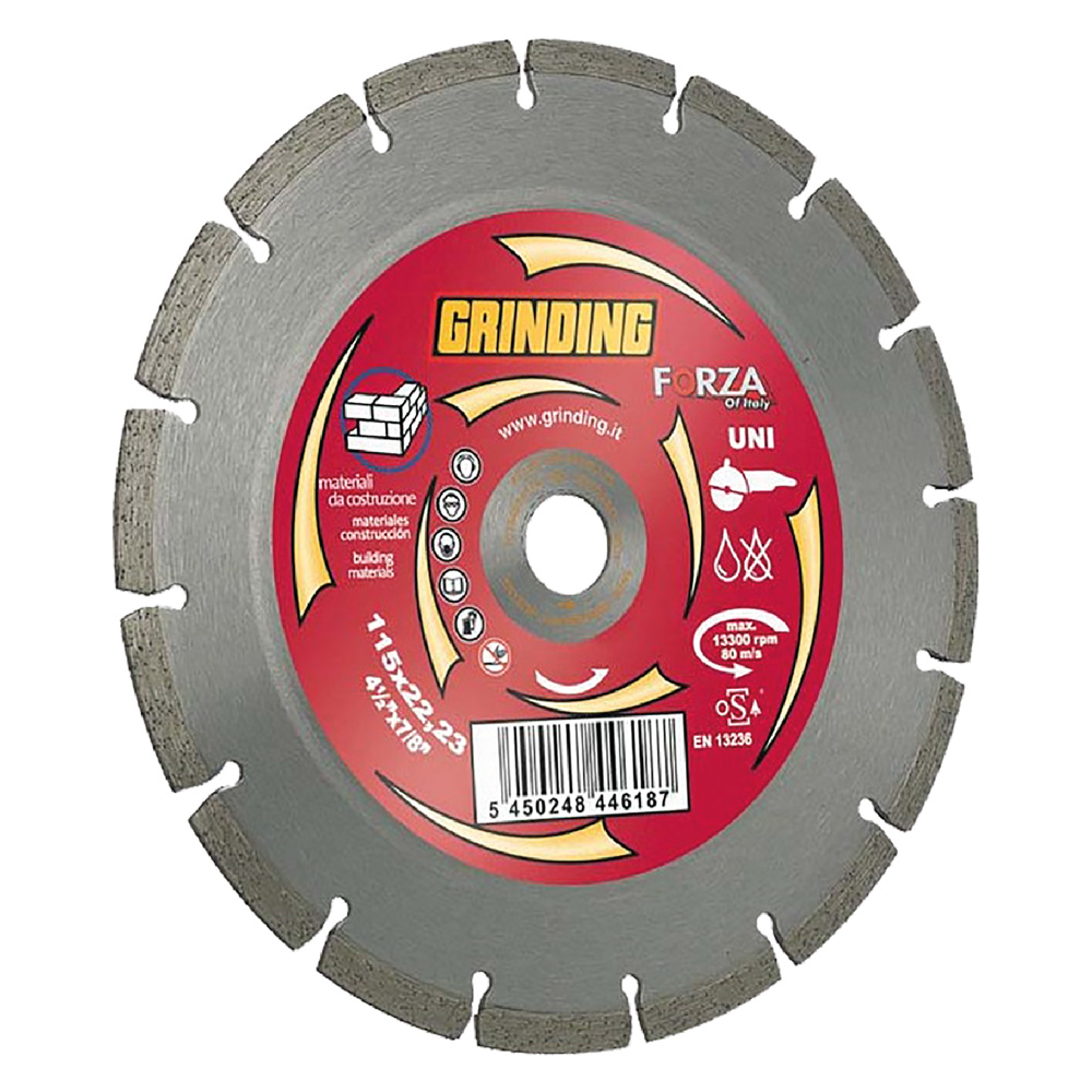 Disco diamantato ‘forza’ ø 115 Forza grinding