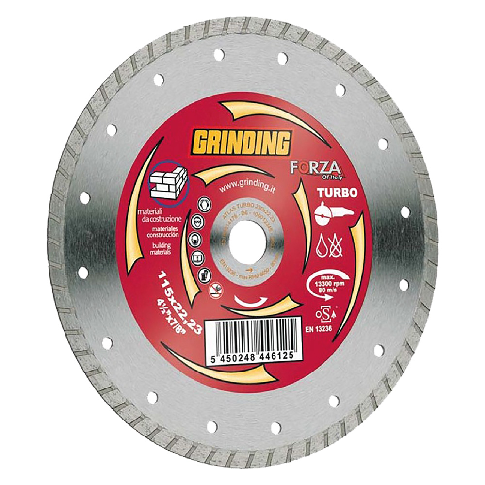 Disco diamantato ‘forza’ diametro mm 115×2,2 Forza grinding