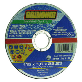 Mola abrasiva per inox/ferro ø 125 x 1 Grinding