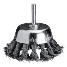 Spazzola a tazza per trapano acciaio Sit