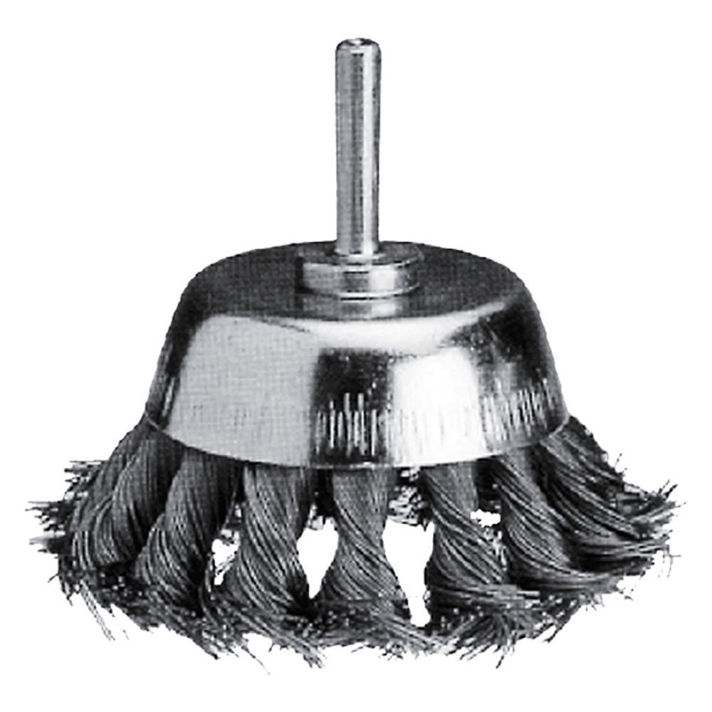 Spazzola a tazza per trapano acciaio Sit
