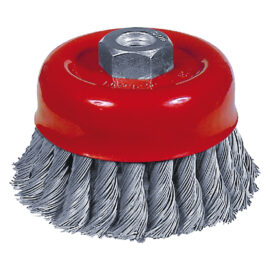 Spazzola a tazza per smerigliatrice filo 0,50 mm - Ø 100 mm Sit