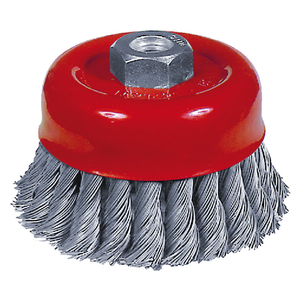 Spazzola a tazza per smerigliatrice filo 0,35 mm – Ø 75 mm Sit