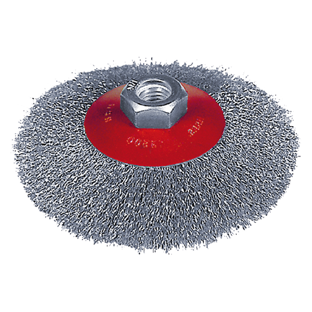 Spazzola conica per smerigliatrice ø mm   95 Sit