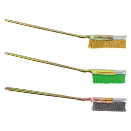 Spazzola a mano 'slim' fili ottonati ondulati Sit