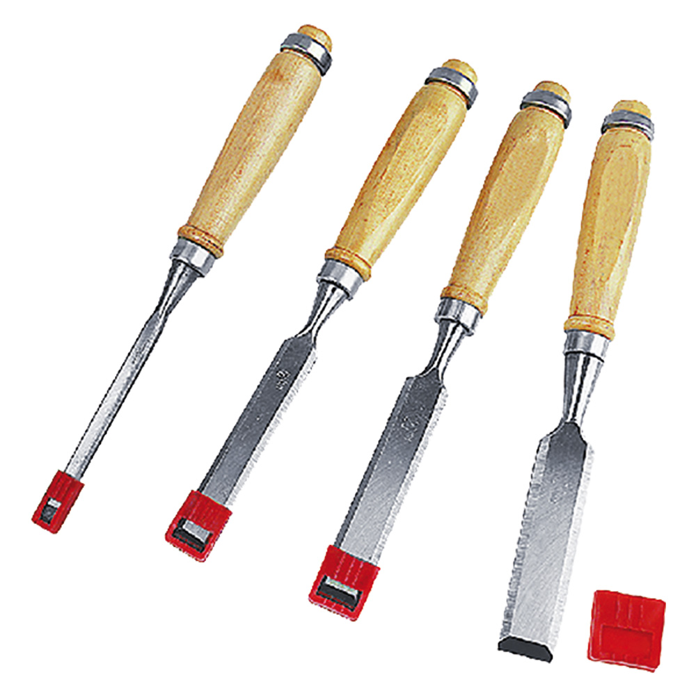 Scalpelli per legno serie 4 pz Toptools
