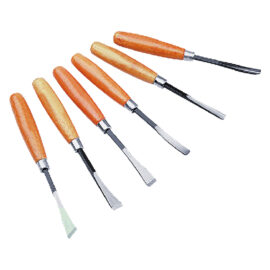 Sgorbie per legno serie 6 pezzi Hit