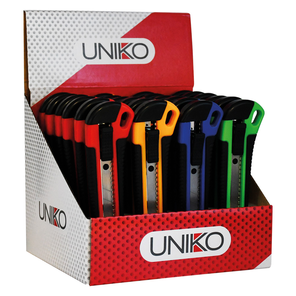 Espositore cutter mm. 18 – pz 24 Uniko