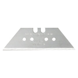 Lama a trapezio per cutter mm 61 x 33 - sp. 0,60 mm s/fori - 100 pz Stanley