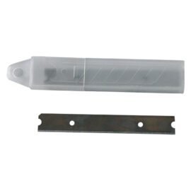 Lame ricambio per raschietto in metallo confezione 10 pz Uniko