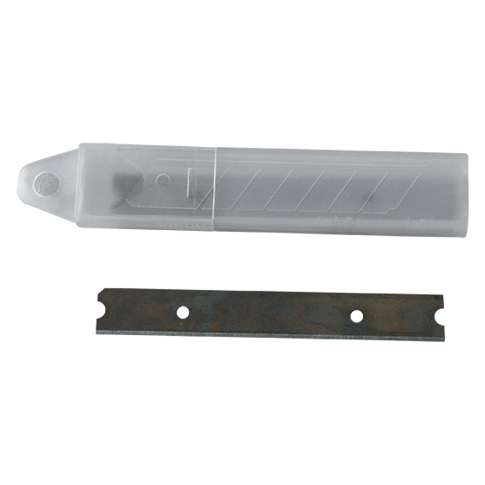 Lame ricambio per raschietto in metallo confezione 10 pz Uniko