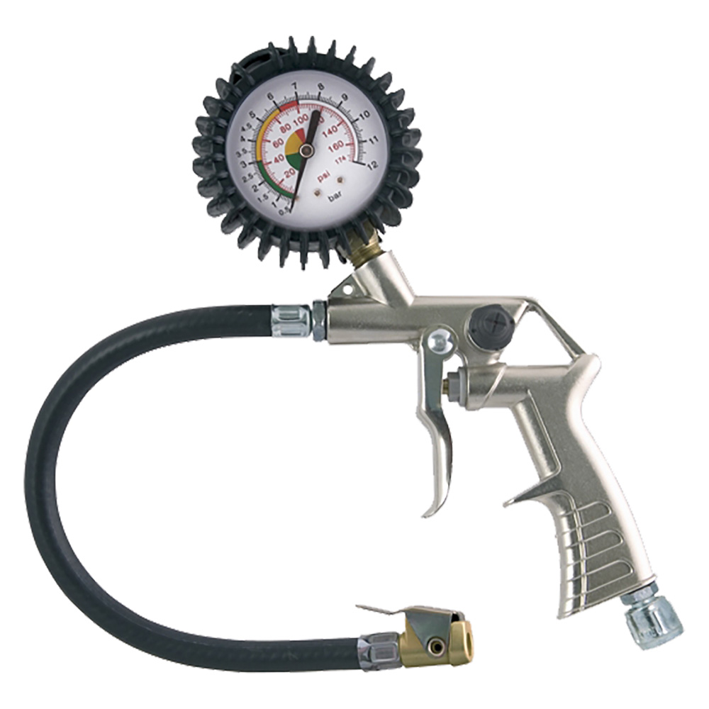 Pistola di gonfiaggio ’25/d’ art. 25/d – alluminio nichelato Ani