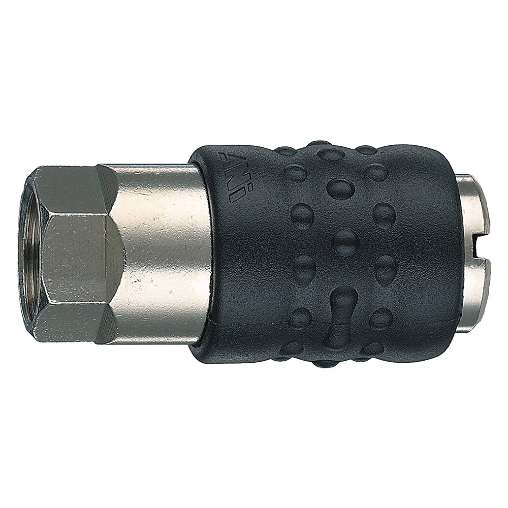 Rubinetto rapido universale a sfere filettato femmina 1/4 Ani