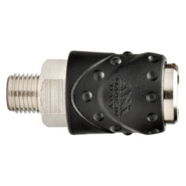 Rubinetto rapido universale a sfere filettato maschio 1/4 Ani