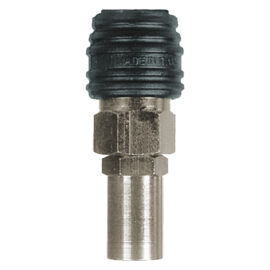 Rubinetto rapido universale a sfere con portagomma 6 x 14 Ani