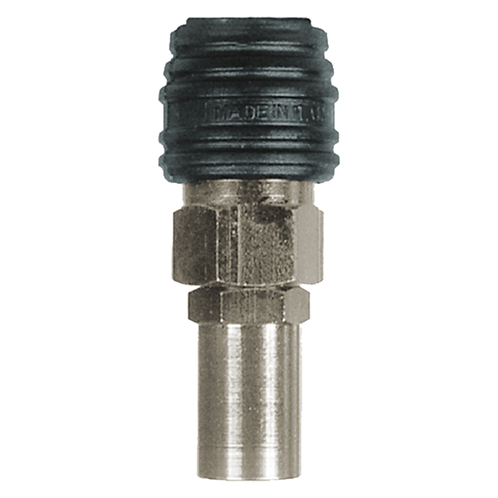 Rubinetto rapido universale a sfere con portagomma 10 x 17 Ani