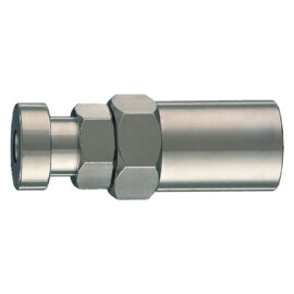 Innesto attacco a baionetta con mascherina portagomma 6 x 14 Ani