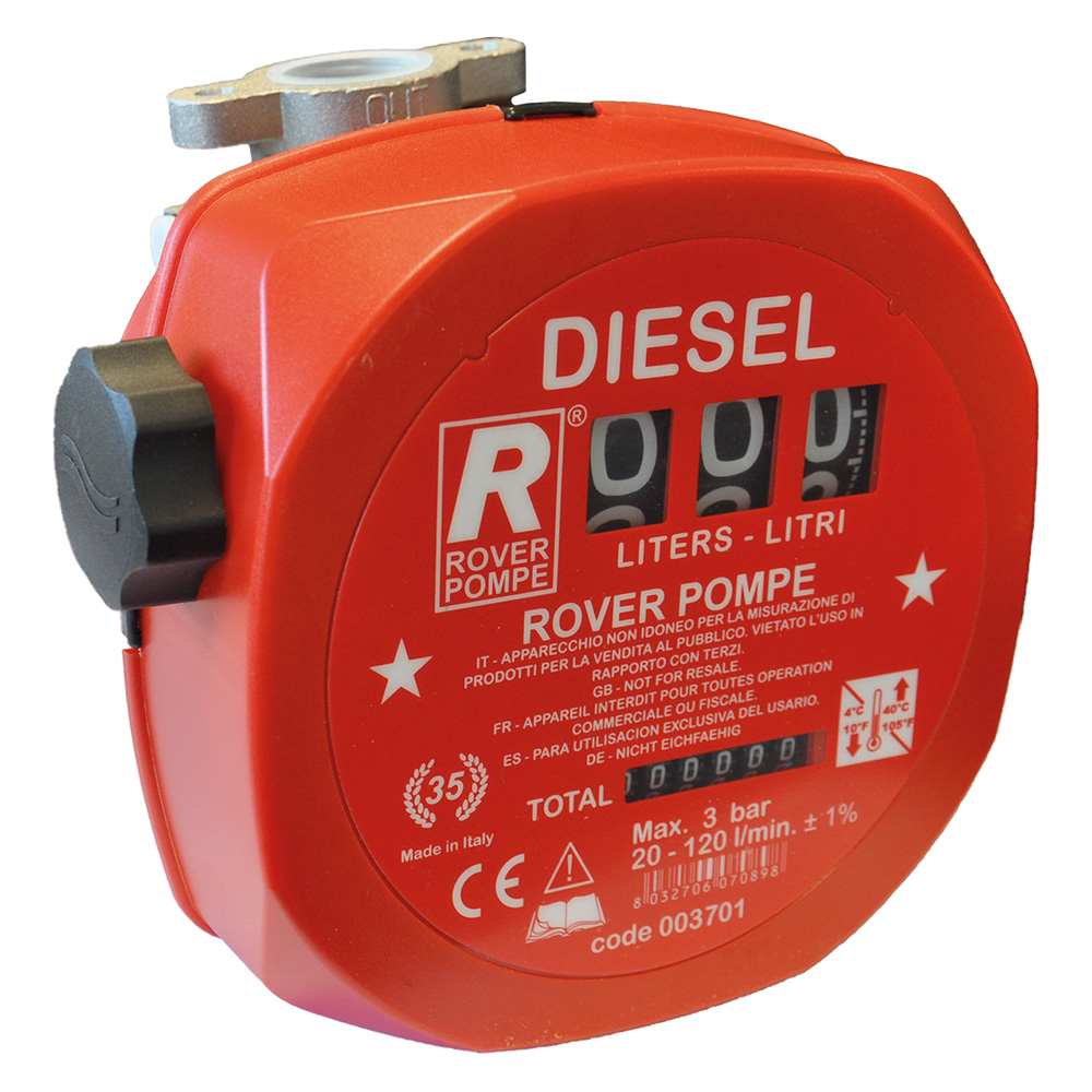 Contalitri meccanico per gasolio attacco 1 – per gasolio Rover