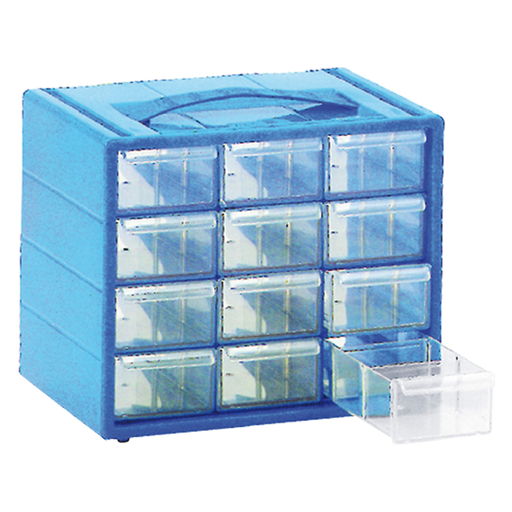 Cassettiera monoblocco ‘espace’ e/12 cm 22 x 15 x 18 – 12 cassetti Mobil plastic