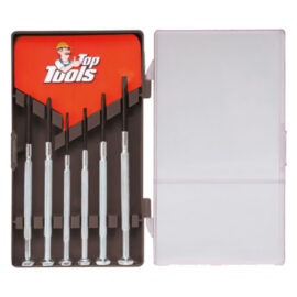 Cacciaviti di precisione serie 6 pezzi Toptools